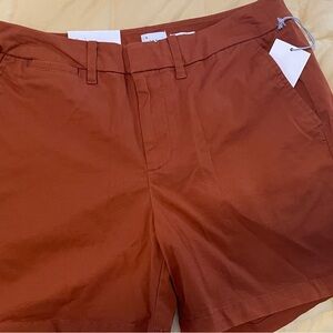 Women’s Orange Rust Shorts